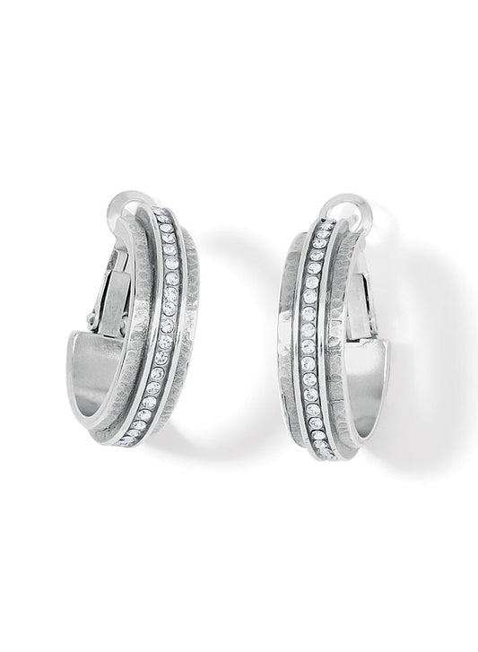 Meridian Silver Drop Oval Earrings - She Chester