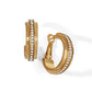 Meridian Small Gold Hoops - JA8945 - She Chester