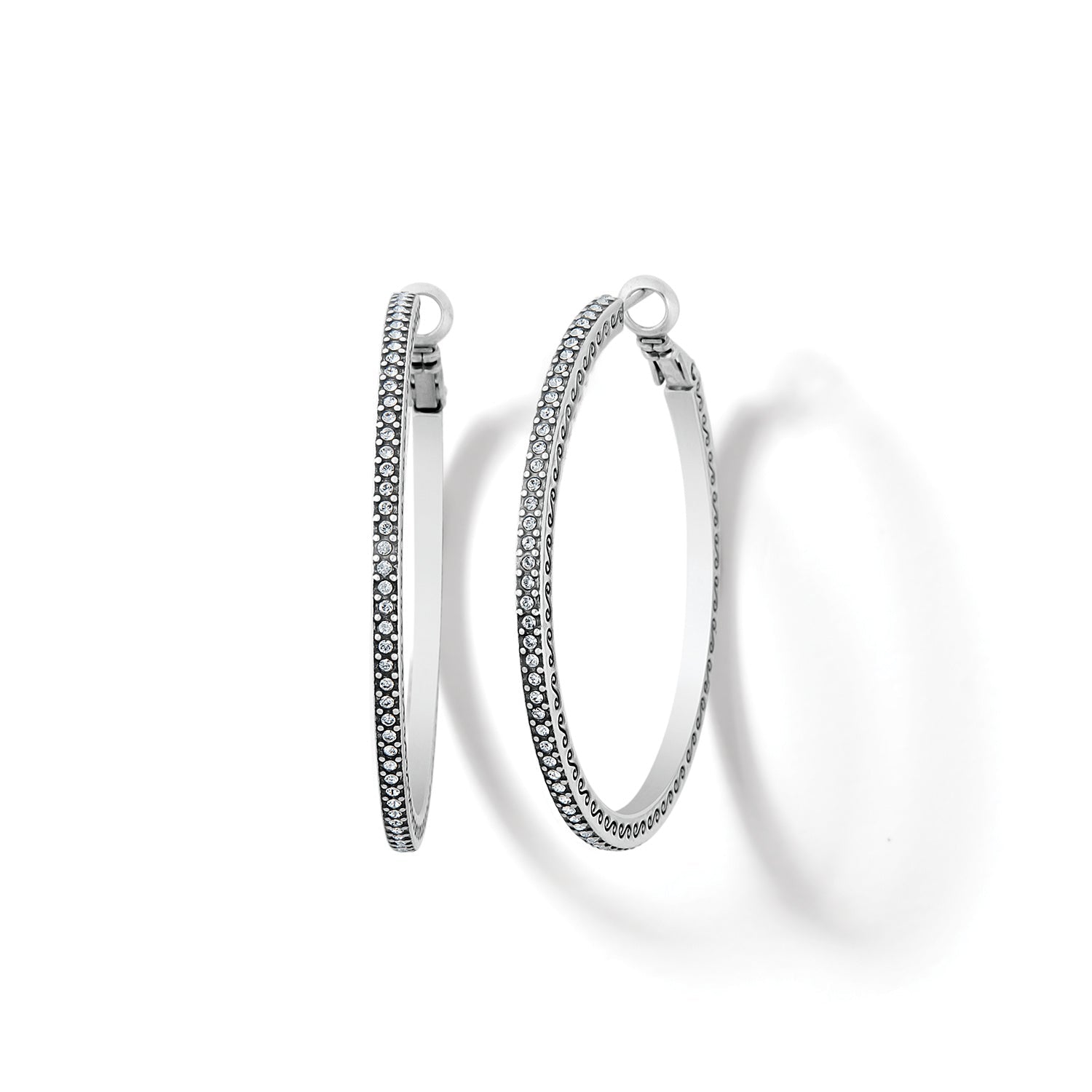 Meridian Thin Large Hoop - JA8391 - She Chester
