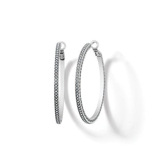 Meridian Thin Large Hoop - JA8391 - She Chester
