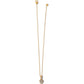 Meridian Zenth Gold Cross Necklace - JM7373 - She Chester