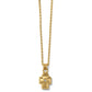 Meridian Zenth Gold Cross Necklace - JM7373 - She Chester