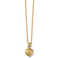 Meridian Zenth Gold Heart Necklace - JM7371 - She Chester