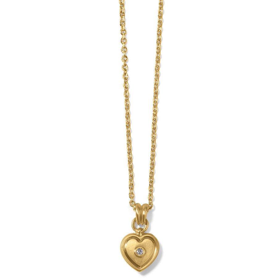 Meridian Zenth Gold Heart Necklace - JM7371 - She Chester