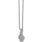 Meridian Zenth Silver Cross Necklace - JM7372 - She Chester