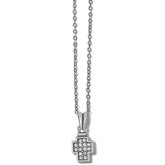 Meridian Zenth Silver Cross Necklace - JM7372 - She Chester