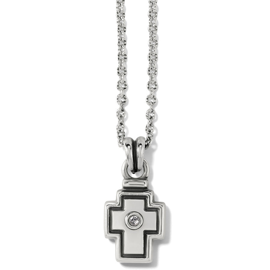 Meridian Zenth Silver Cross Necklace - JM7372 - She Chester