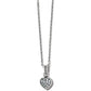 Meridian Zenth Silver Heart Necklace - JM7370 - She Chester