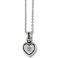 Meridian Zenth Silver Heart Necklace - JM7370 - She Chester