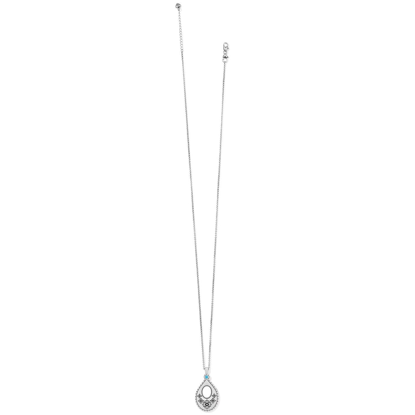 Mosaic Teardrop Necklace - JM6903 - She Chester