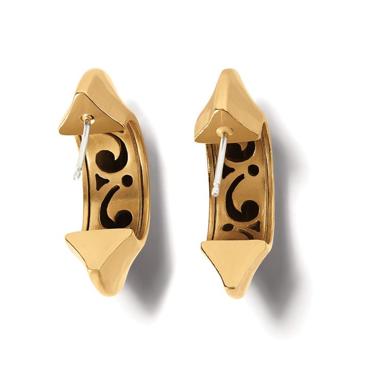Mystic Moon Gold Hoop Earrings - JA9319 - She Chester