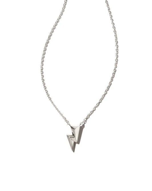 Bolt Rhod Pendant Necklace