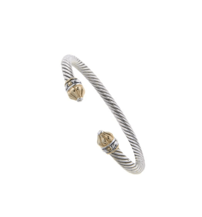 Nouveau Collection Small Antiqua Wire Cuff B3282 - A000 - She Chester