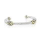 O - Link Collection Filigree Twist Wire Station Bracelet B3748 - A0F0 - She Chester