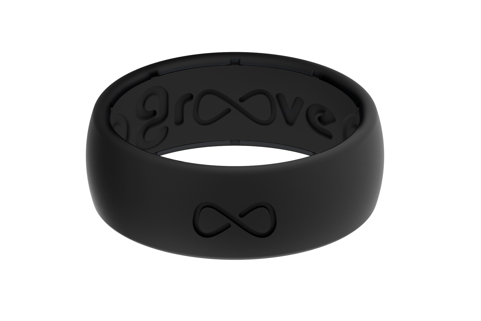 Original Black/Black Groove Ring - She Chester