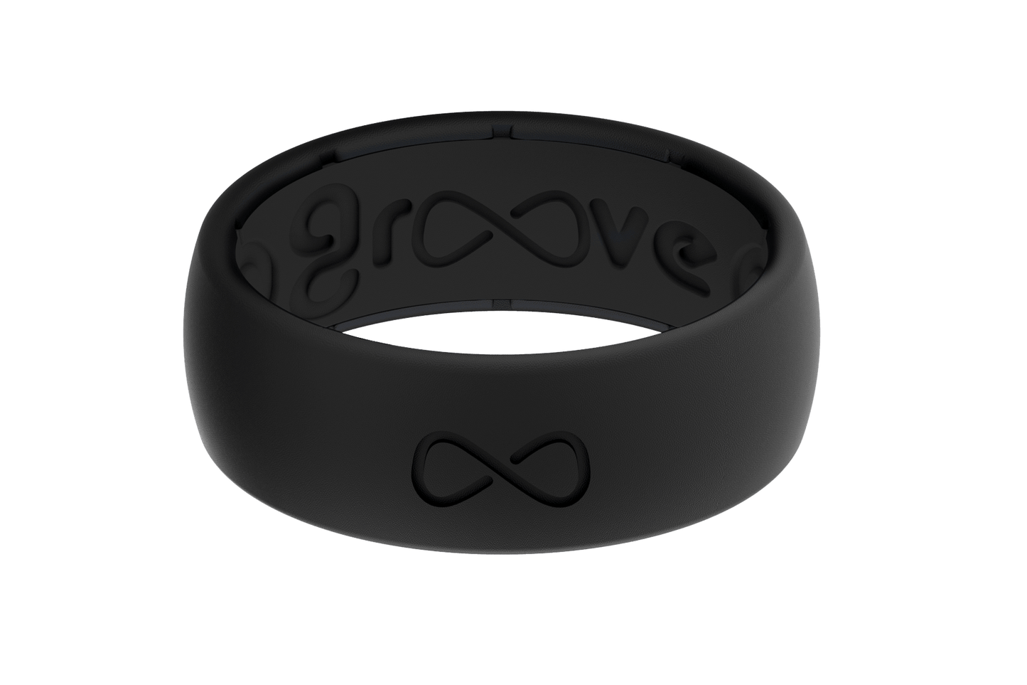 Original Black/Black Groove Ring - She Chester