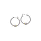 Oval Link Small Hoop Earrings - She Chester
