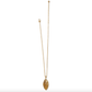 Palmetto Long Gold Necklace - JM7284 - She Chester