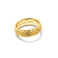 Harper Gold Band Ring - sz 5