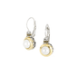 Pérola White Seashell Pearl French Wire Earrings F5126 - AB00 - She Chester