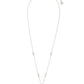 Nola Silver Platinum Drusy Necklace