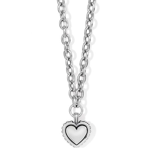 Pretty Tough Bold Heart Necklace - She Chester
