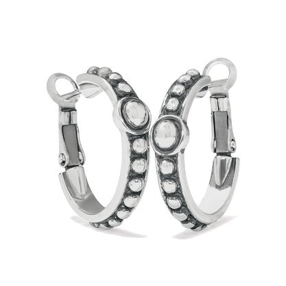 Pretty Tough Groove Post Earrings Silver - JA9110 - She Chester