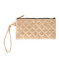 Quilted Gold Kate Wristlet - She Chester