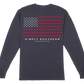 Red Solo Cup Flag Long Sleeve -
