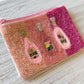 Rose All Day Beaded Pouch - She Chester
