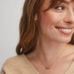 Elisa 20" RSG Rose Gold Drusy Necklace