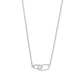 Sawyer Rhodium Necklace - She Chester