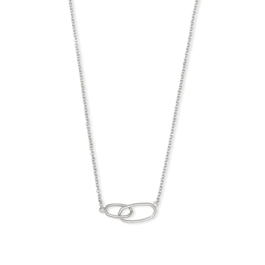 Sawyer Rhodium Necklace - She Chester