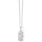 Sentiments Cross Necklace - She Chester