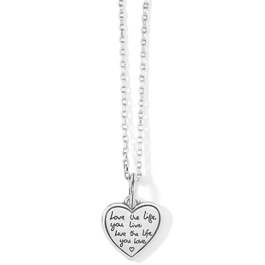 Sentiments Heart Necklace - She Chester