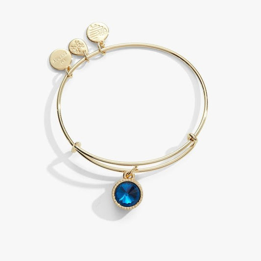 SG December Blue Zicron Bangle II - She Chester