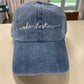 She Chester Baseball Hat - Denim - She Chester
