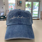 She Chester Baseball Hat - Denim - She Chester