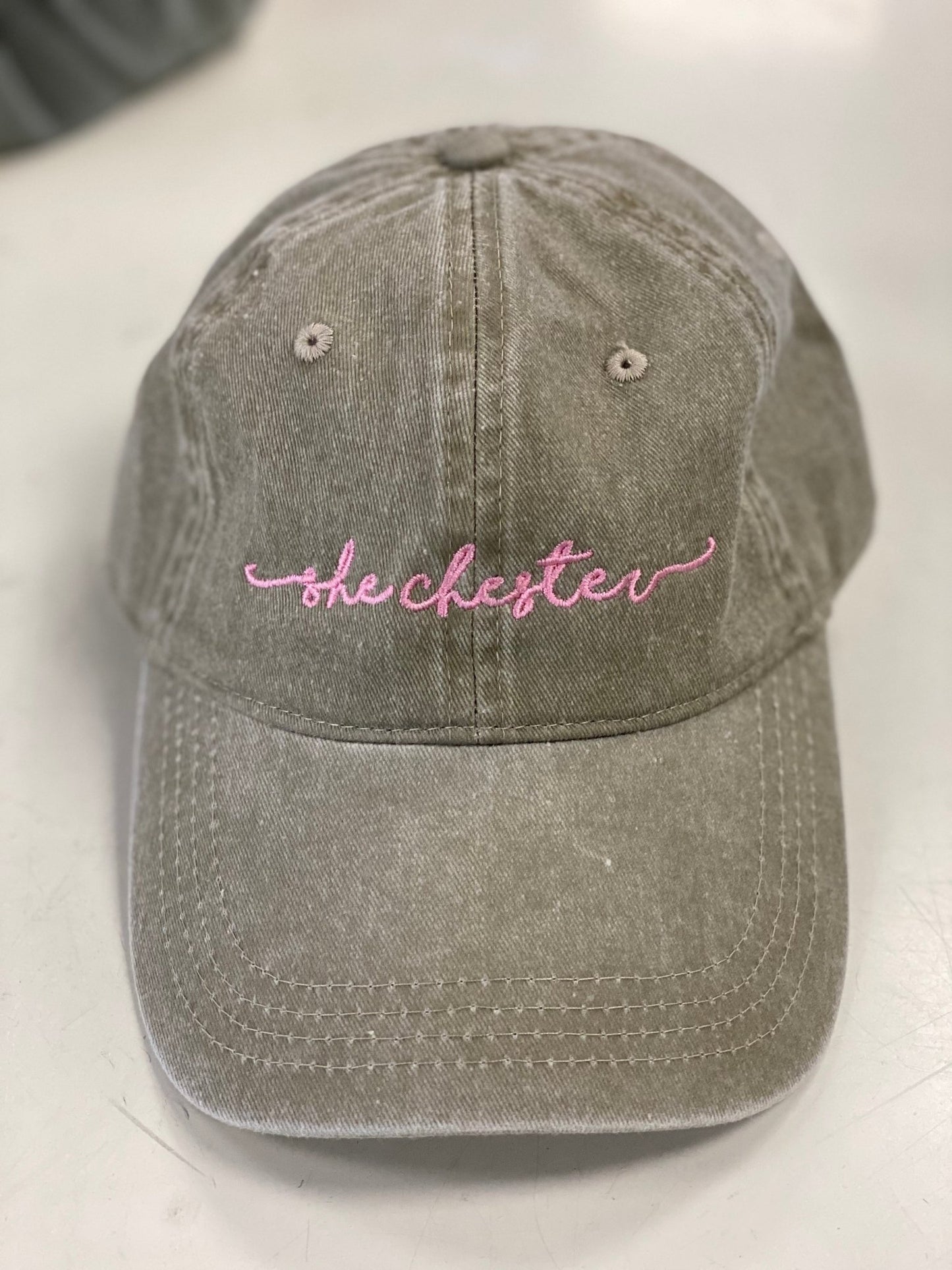 She Chester Baseball Hat - Khaki - She Chester