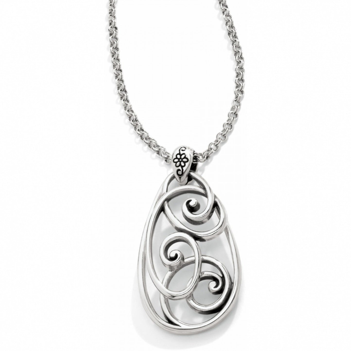 Sil Rock N Scroll Necklace - She Chester