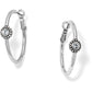 Sil/Stn Twinkle Medium Hoop Earrings - JE1382 - She Chester