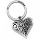 Silver Love Affair Fob Keychain - E14240 - She Chester