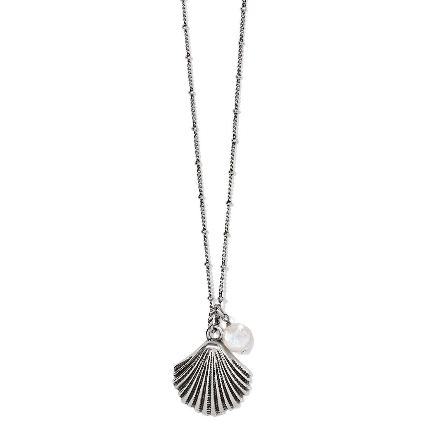 Silver Shells Petite Necklace - She Chester