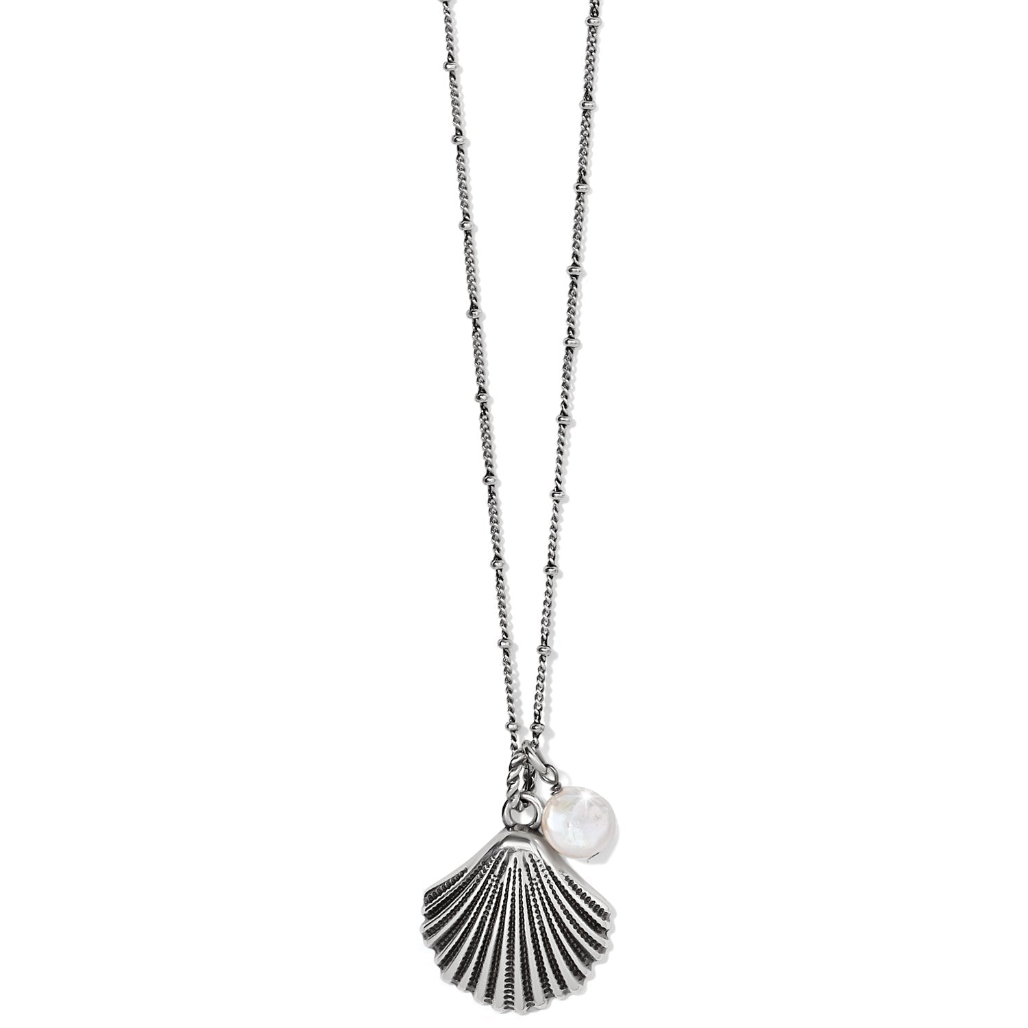 Silver Shells Petite Necklace - She Chester