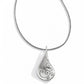 Silver Twirl Necklace - She Chester