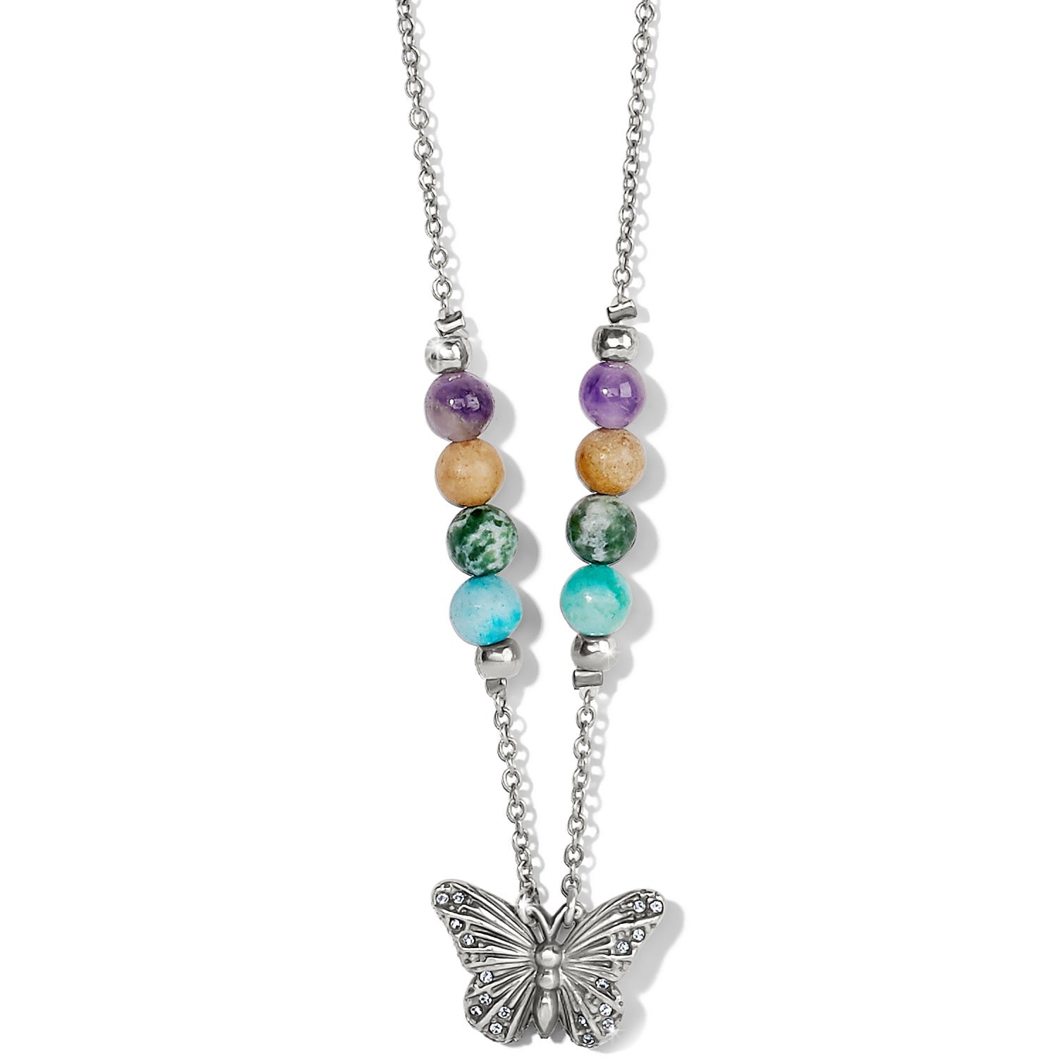 Solstice Hues Butterfly Petite Necklace - She Chester