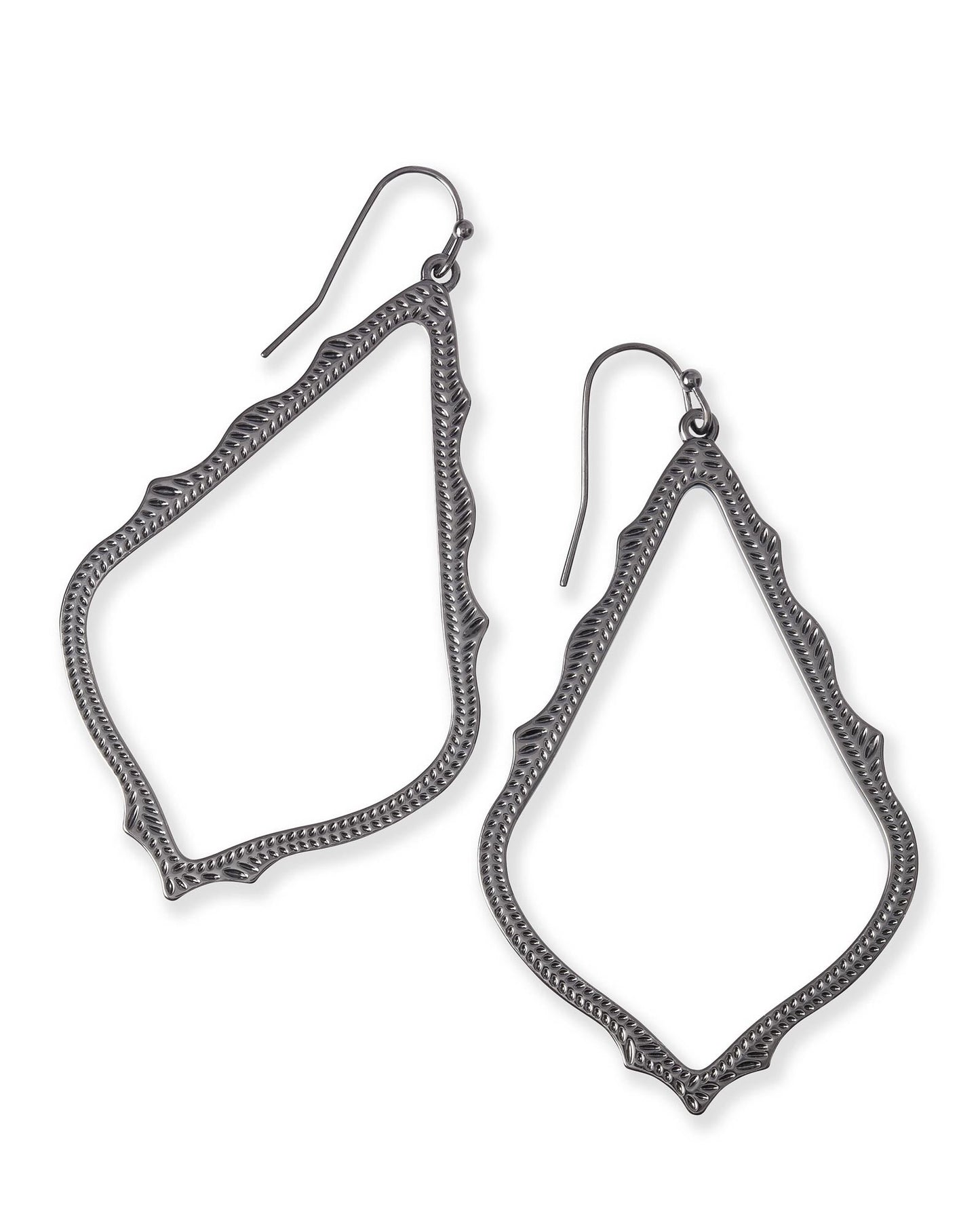 Sophee Gun Metal Earrings - She Chester