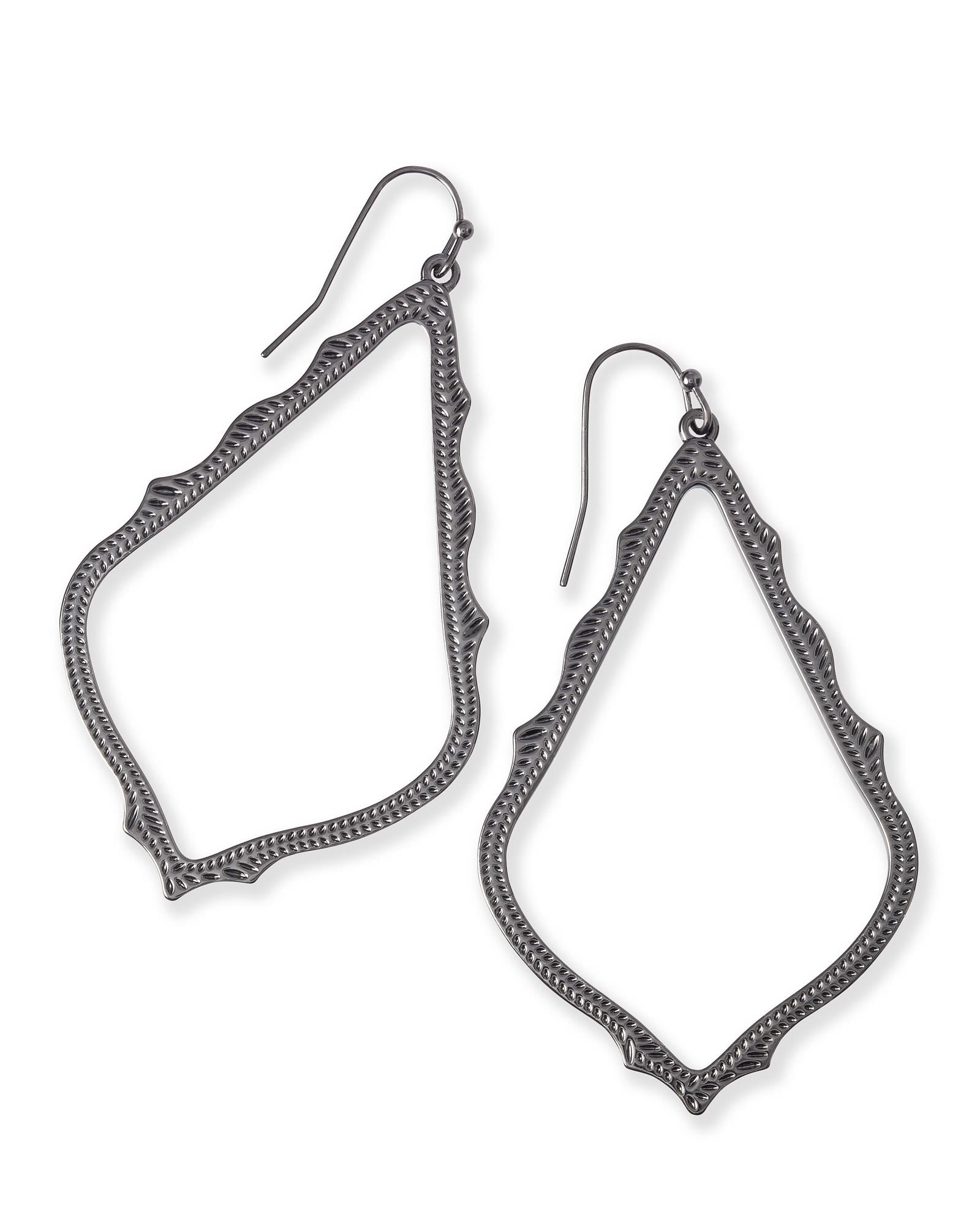 Sophee Gun Metal Earrings - She Chester