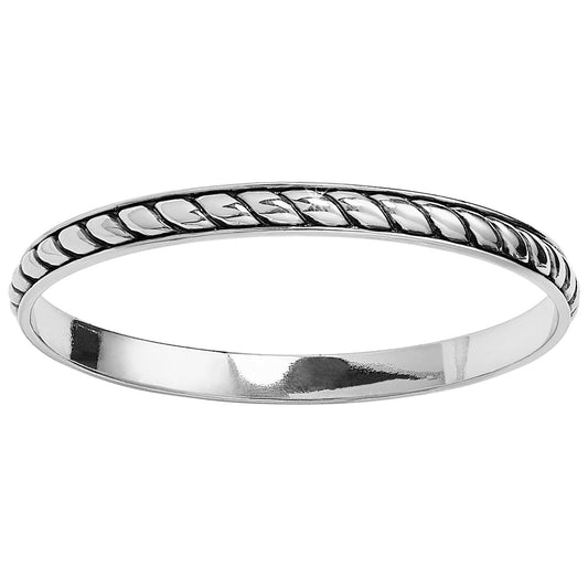 Southwest Dream Plaza Rope Bangle - She Chester