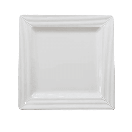Square Platter Pinstripes - She Chester